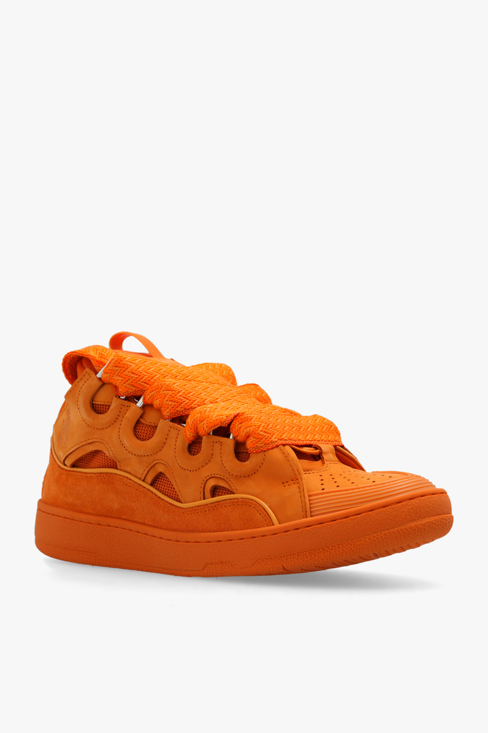 【関税込み】Lanvin オレンジ Curb スニーカー Orange 'Curb' sneakers Lanvin - formato sneaker para vestir